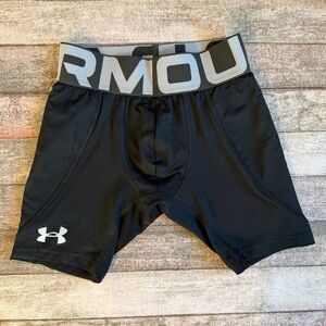 Under Armour Boy’s Sliding Shorts with Cup